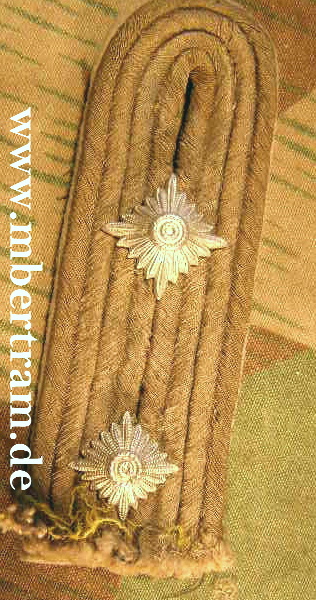 Schulterklappe, Hauptmann, Infanterie, zum einnähen