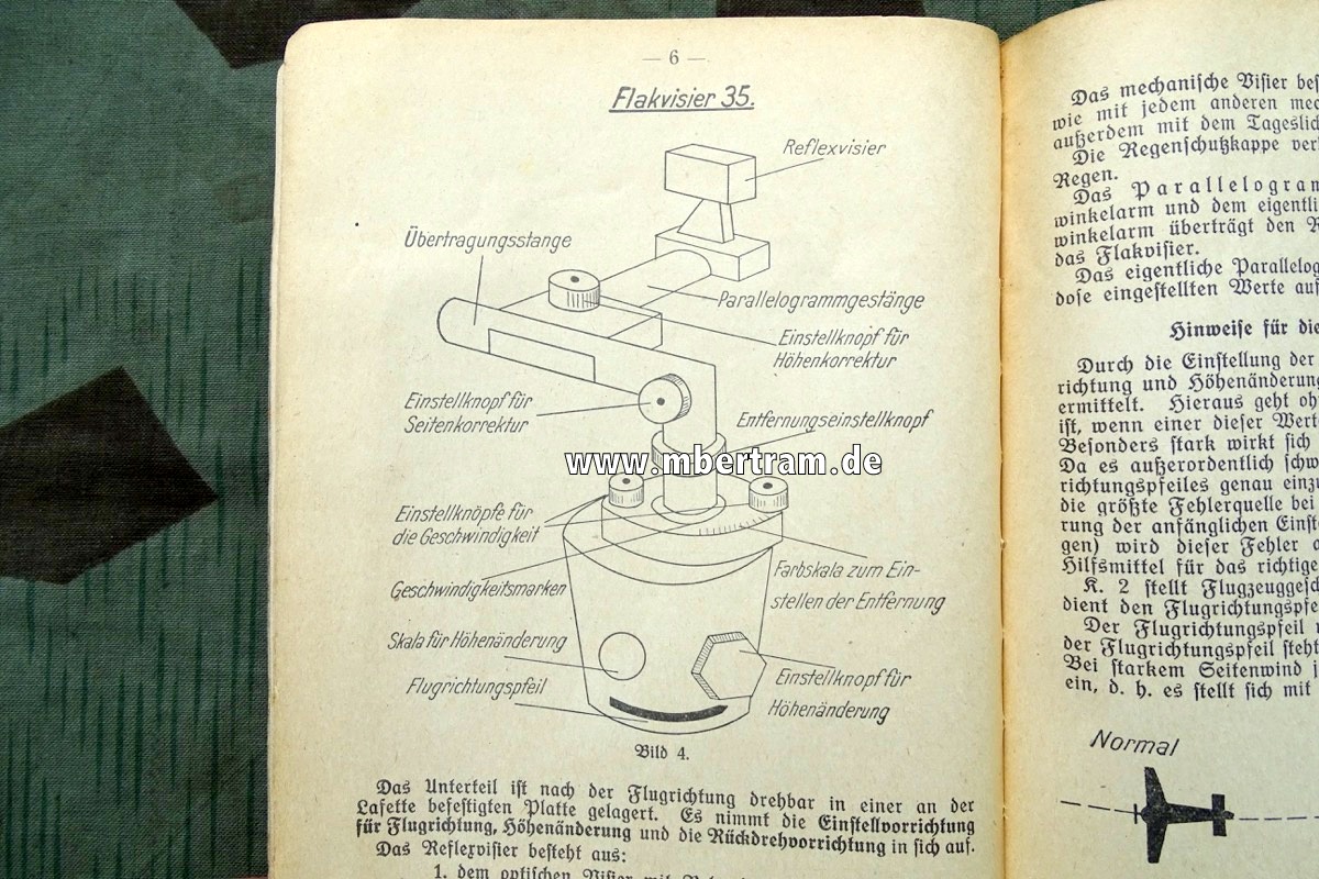 Die Waffenausbildung in der Flakartillerie, Ausgabe für den  Kanonier der 2cm Flak 30