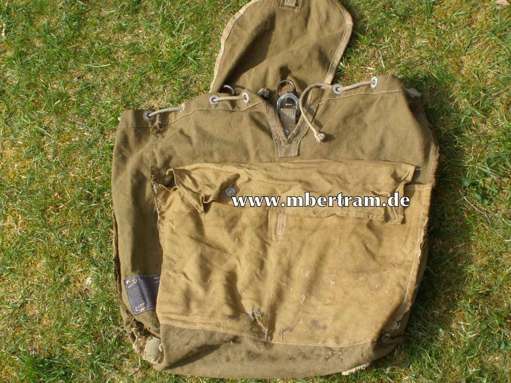 Afrikakorps Rucksack mit Webberiemung um 1941