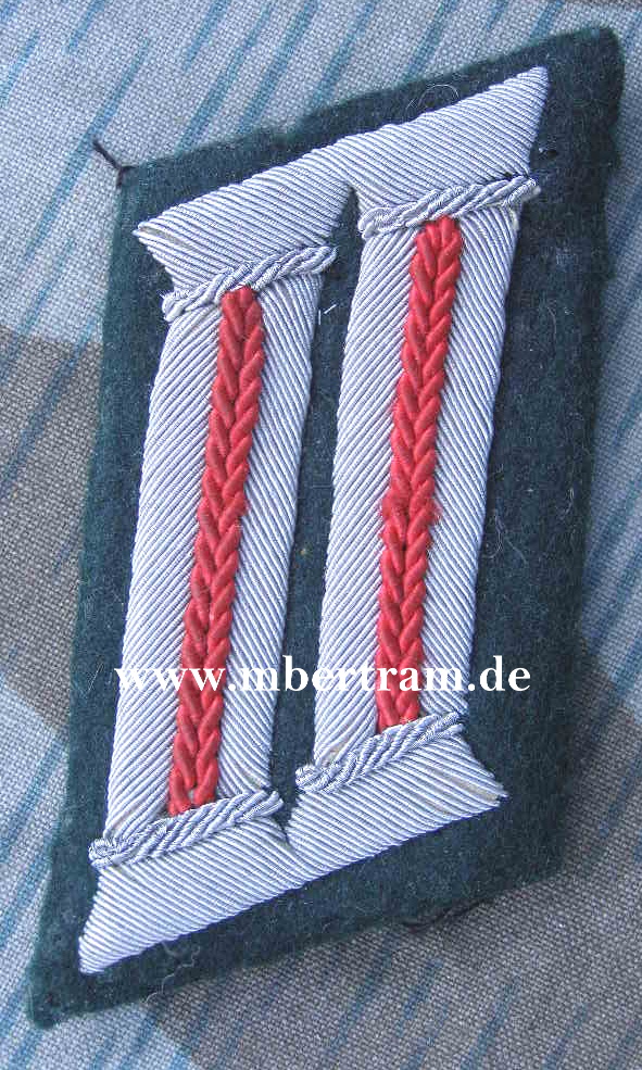 Kragenspiegel Offizier Artillerie / Sturmgeschütze