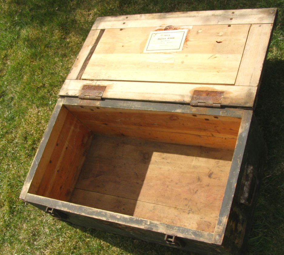 Packkiste 10, 1943, Packzettel, 50 St. Hülse 6315 ( d.i.H.T.)