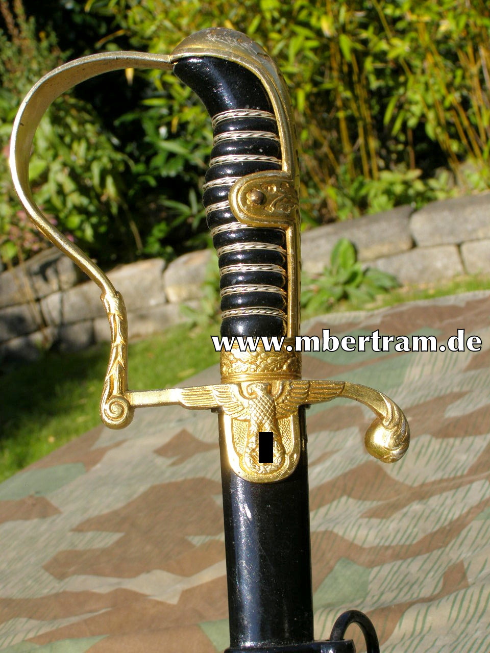 Wehrmacht Heer Offizierssäbel , Aluminiumgefäß