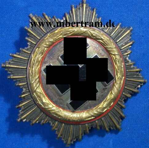 Deutsches Kreuz in Gold leichte Ausführung, Zimmermann