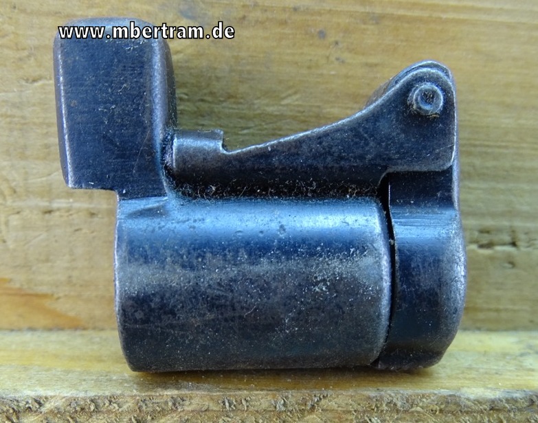 Wehrmacht Mündungsschoner Metall für K 98 und Gewehr 98, aufklappbar