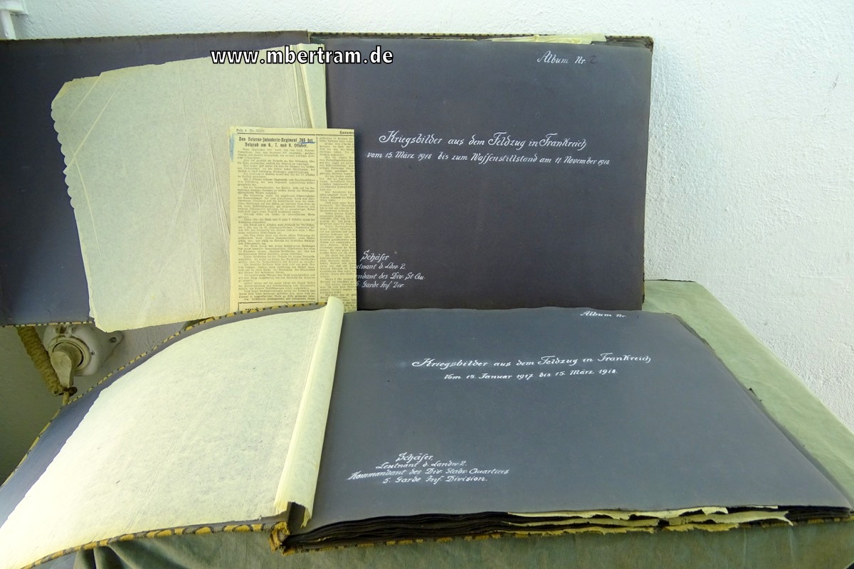 2 Dienstzeit Fotoalben 1. Weltkrieg,  Kdt. d. Stabsquartieres 5. Garde Inf.Div. , 371 Fotos