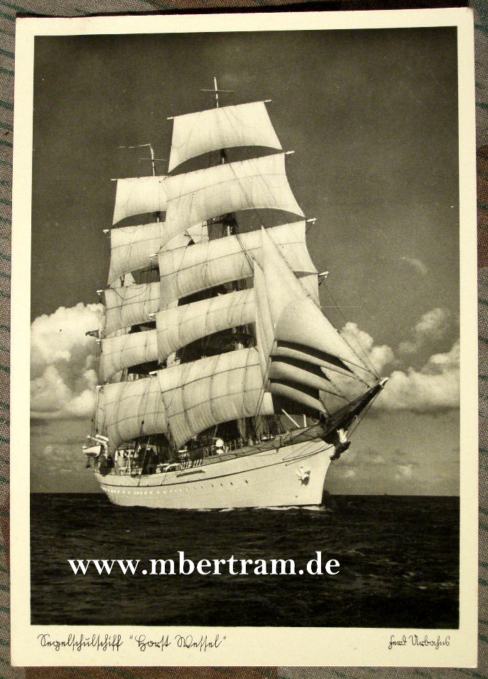 Kriegsmarine "Segelschulschiff Horst Wessel", ungelaufen