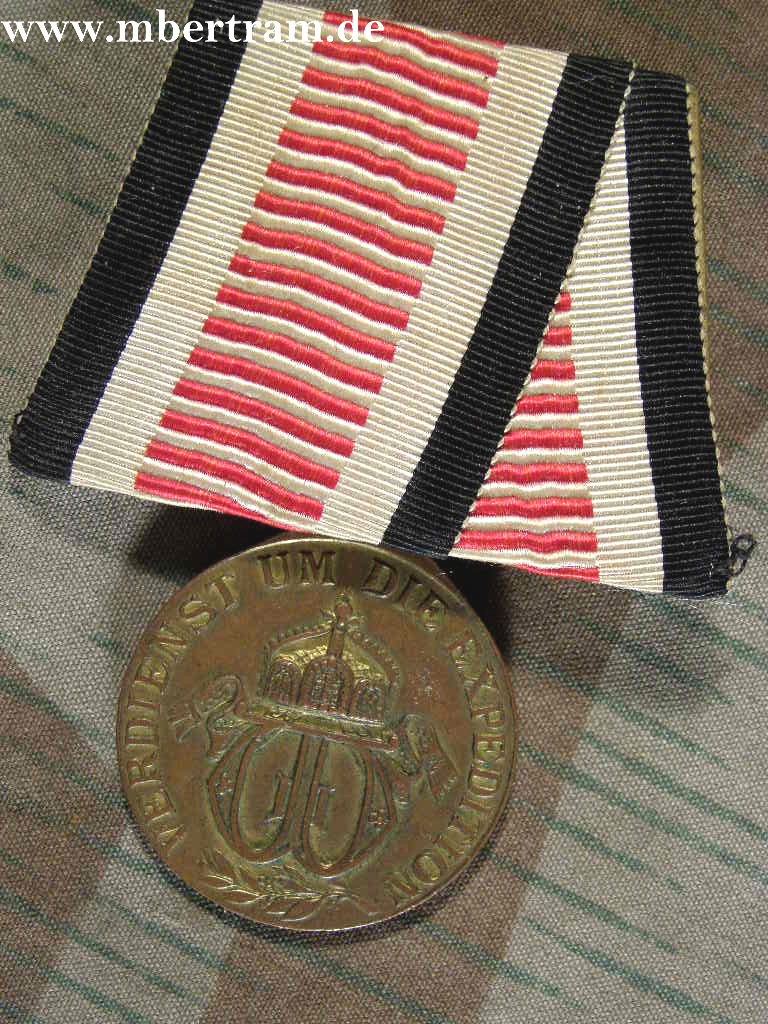 Bandspange Südwest Afrika Denkmünze für Kämpfer