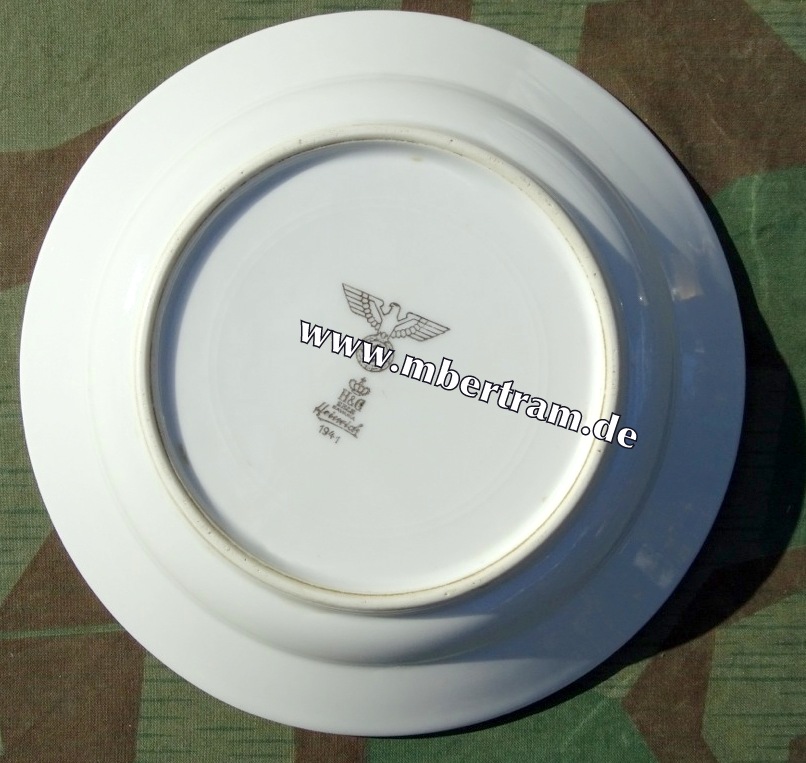 Wehrmacht Suppenteller, Adler, H&amp; C Heinrich Selb, 1941