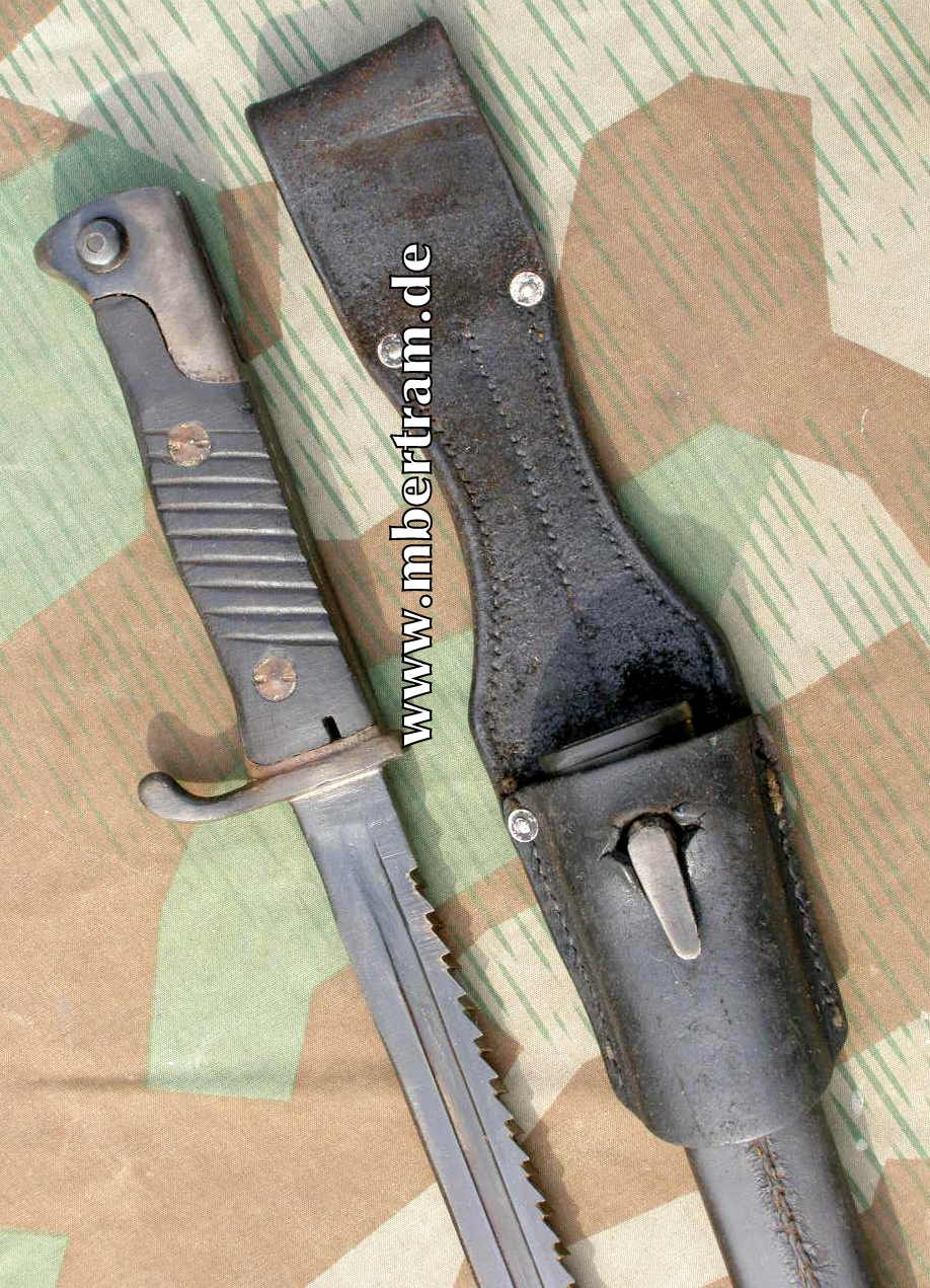 Infanterie Seitengewehr M 98 n.A., mit Sägerücken