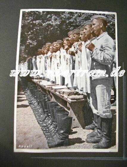 1697-11 RAD/ Luftwaffe Dienstzeitalbum. 128 Bilder.