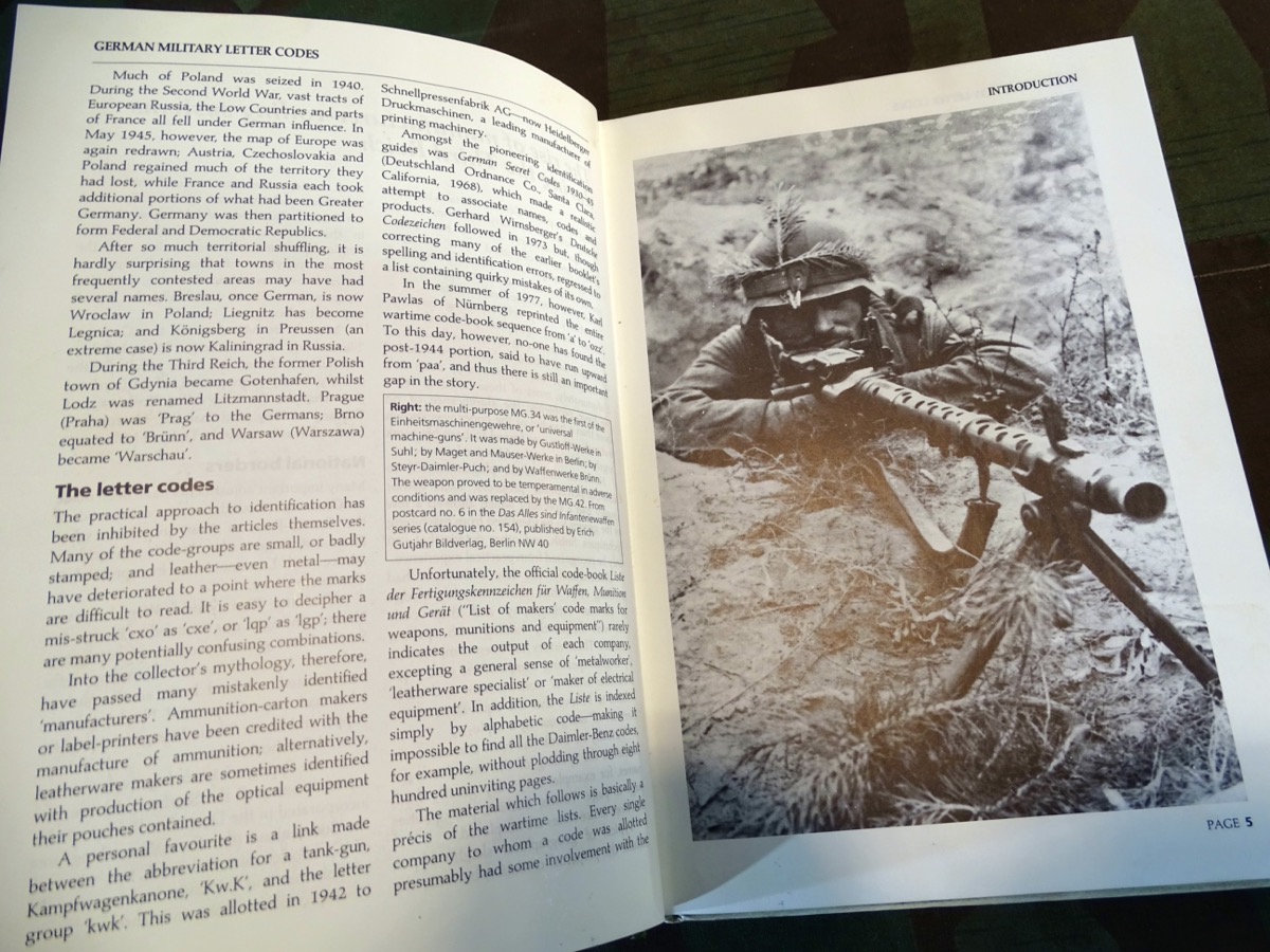 John Walter:  German Military Letter Codes/ Wehrmachts Buchstaben und Zahlen Codes