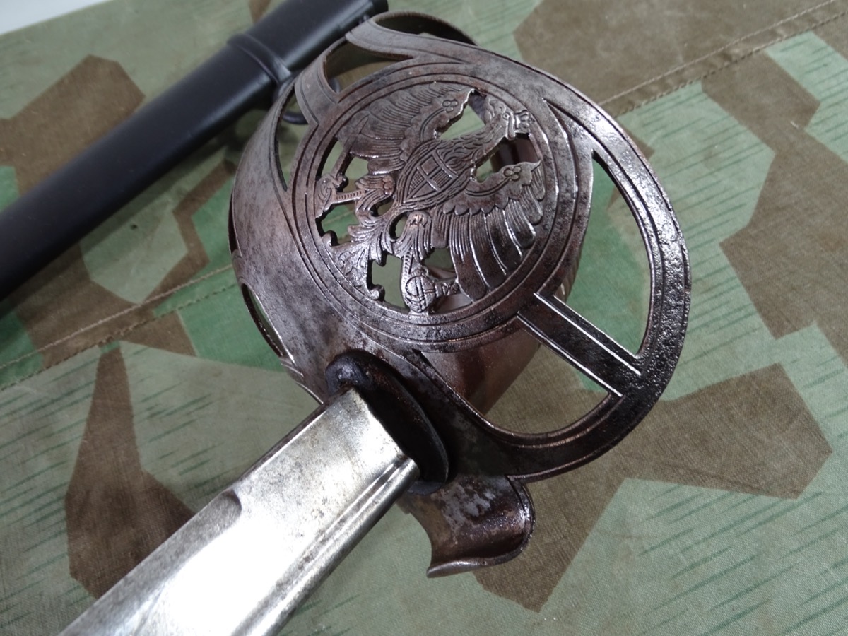 Badischer Kavallerie Degen KD 89, Kammerstück, 22. Bad.Dragoner Rgt. No.22, Nummerngleich, A.Coppel SG. Badischer Kavallerie Degen KD 89, Kammerstück, 22. Bad.Dragoner Rgt. No.22, Nummerngleich, A.Coppel SG.