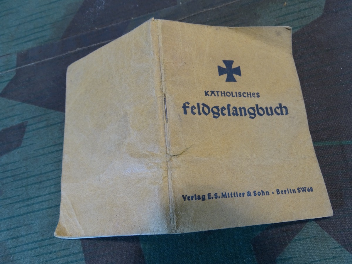 Katholisches Feldgesangbuch 2. Weltkrieg. 95 Seiten