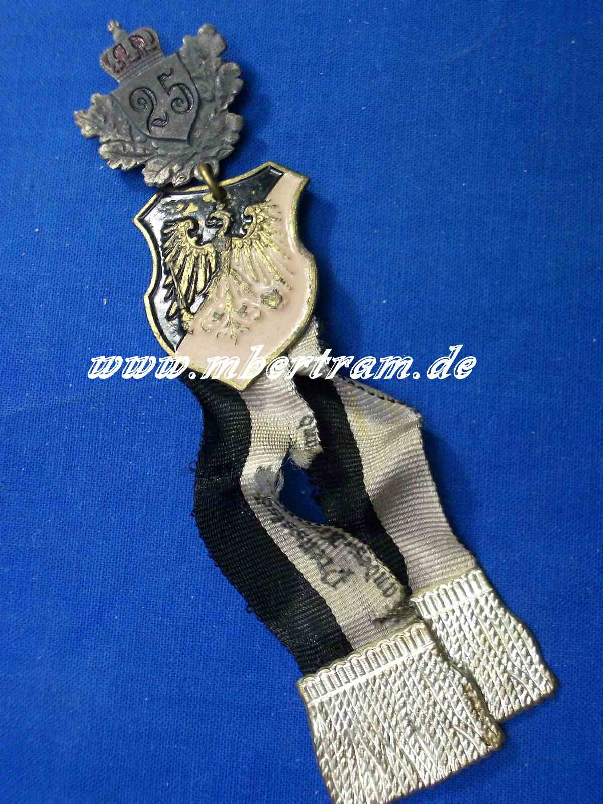 PREUSSISCHER LANDESKRIEGERVERBAND 25 J.