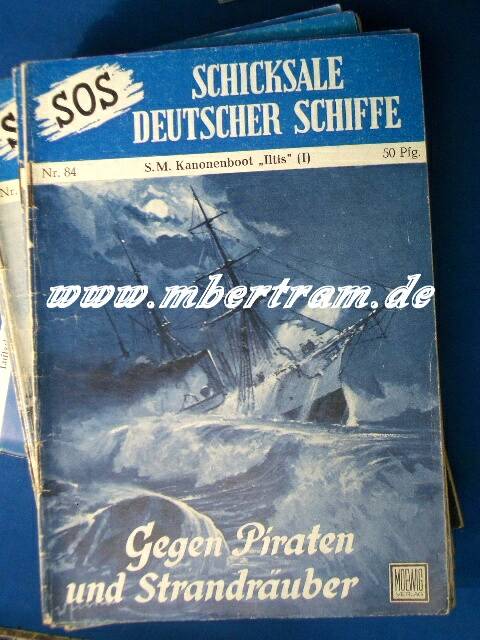 35x Schicksale deutscher Schiffe, P.Schuber, 1957