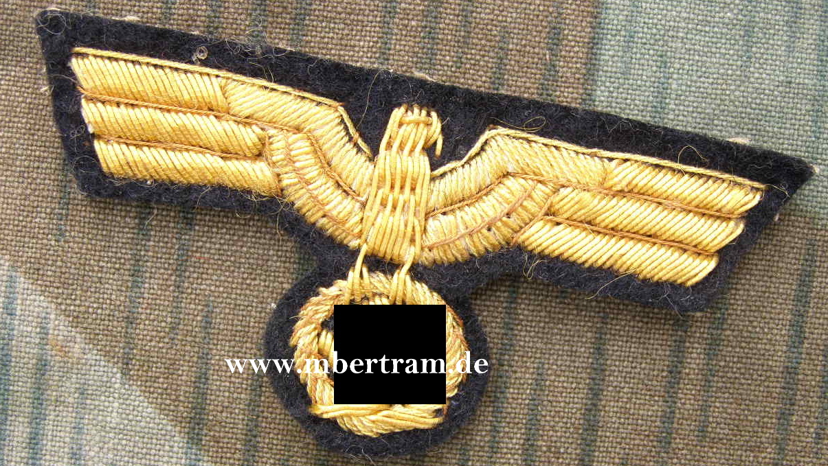 Mützenadler Kriegsmarine, Offiziere/ Unteroffiziere Cellon