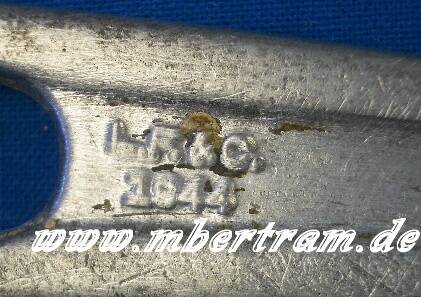 Messer US Army. Alugriff gestempelt: US und L.F.&amp;C. 1944