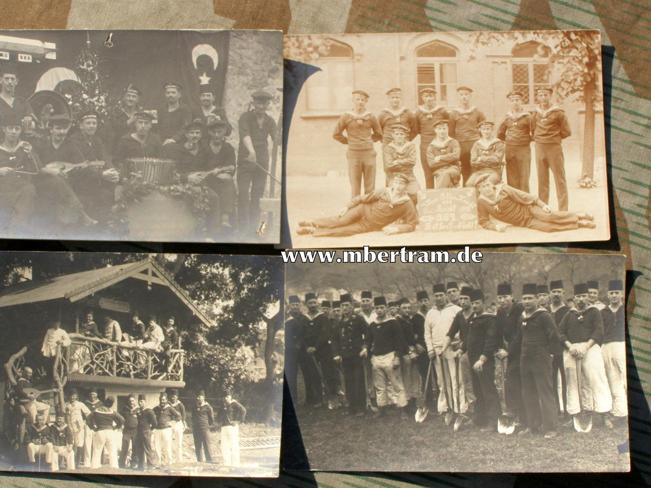 11998-58 Fotos, Dokumente: Preuss./türk. Torpedobootsflotille 1916