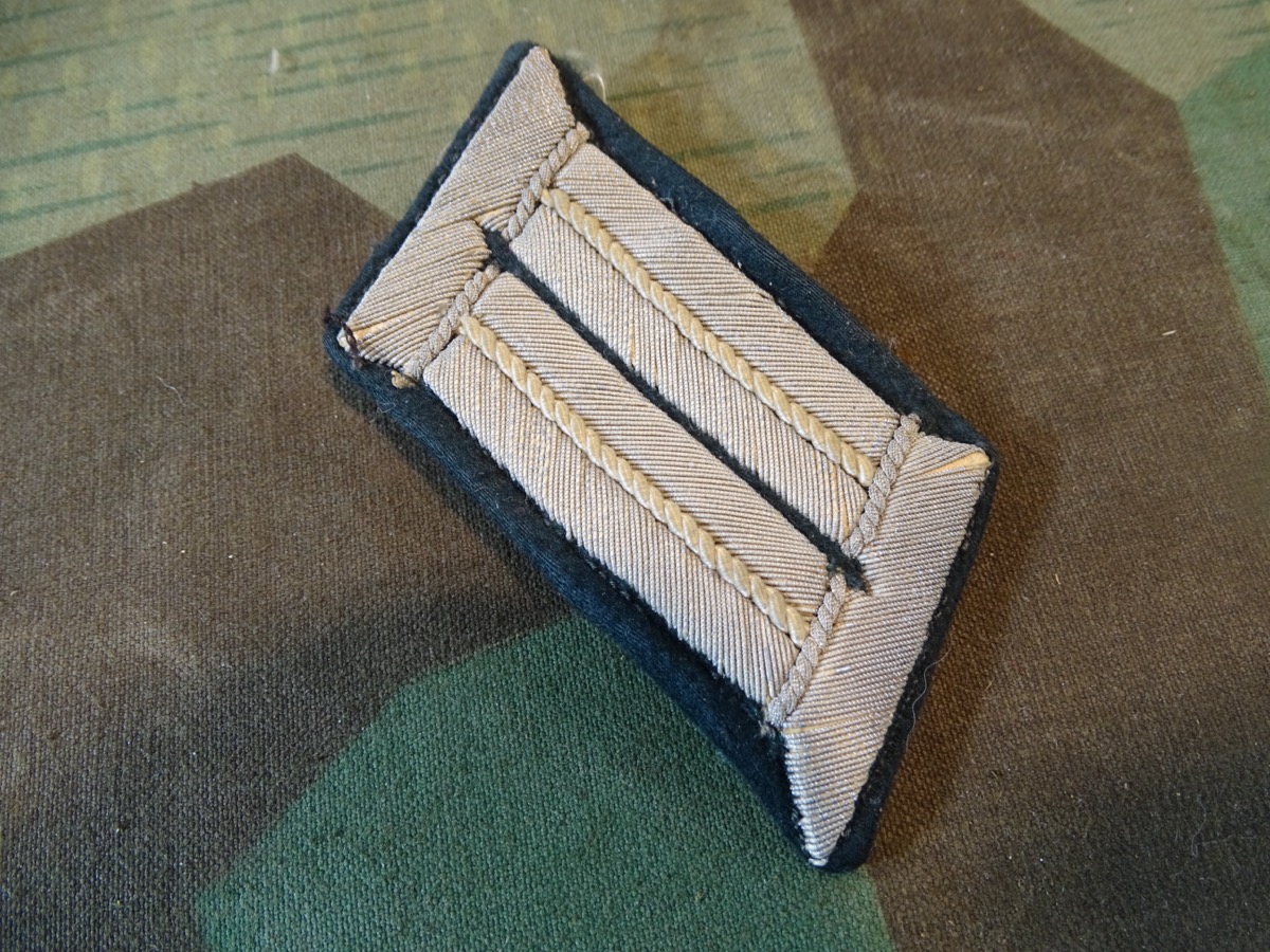 Kragenspiegel Offizier Infanterie Wehrmacht Heer, getragen