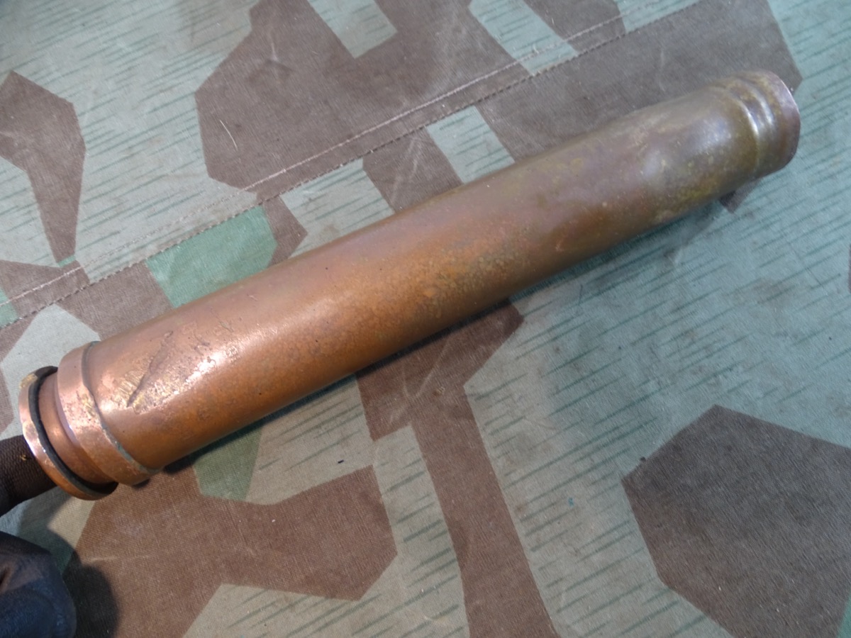 3,7cm Panzer ÜB Flak Geschoss, Granate mit Messinghülse 3,7cm Panzer ÜB Flak Geschoss, Granate mit Messinghülse
