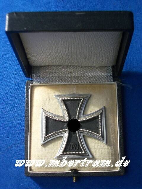 Eisernes Kreuz 1. Kl.1939, Verleihungsetui, o. Hst.