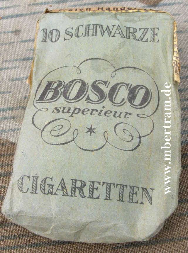 10 WH Bosco Superieur Zigaretten 1944/45, ungeöffnet