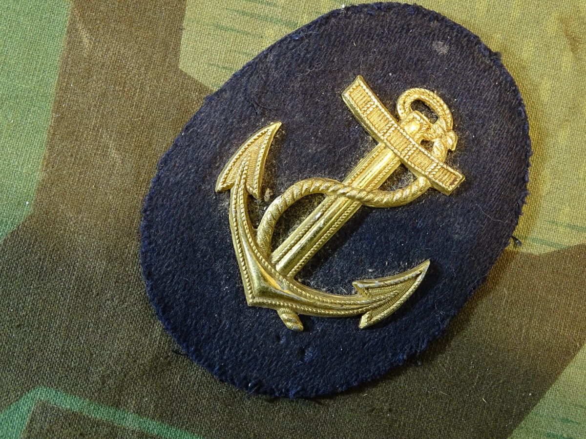 Kriegsmarine Ärmelabzeichen Bootsmannsmaat für den Überzieher und die Paradejacke