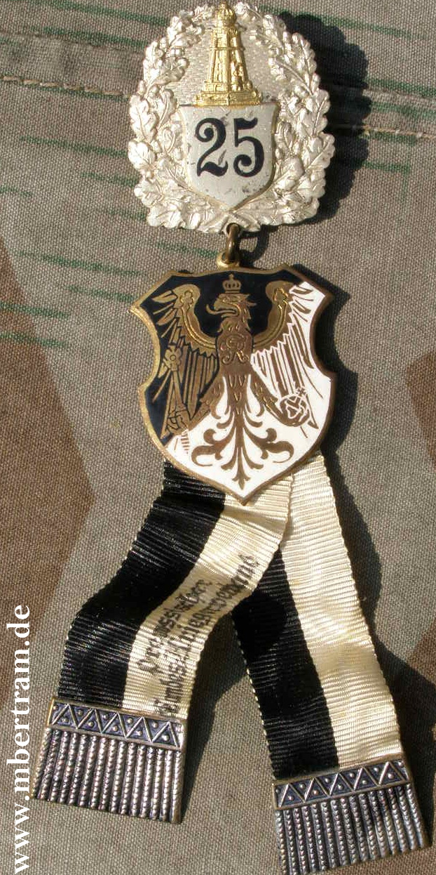 PREUSSISCHER LANDESKRIEGERVERBAND 25 JAHRE