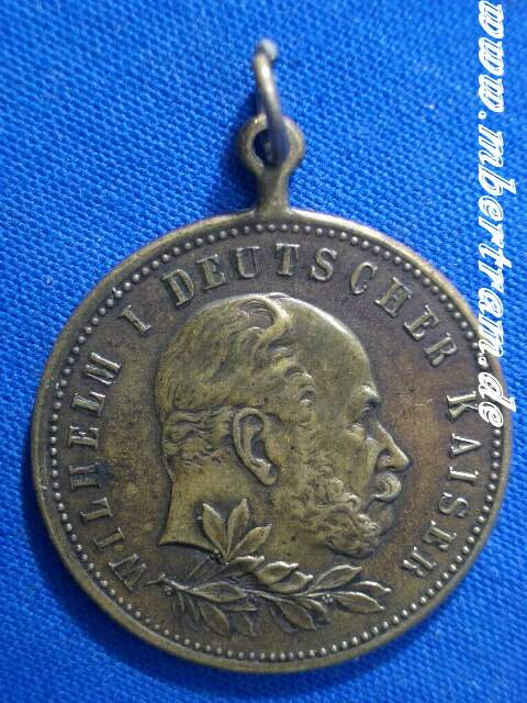 Medaille zum 100. Geburtstag Kaiser Wilhelms I "1797-1897"