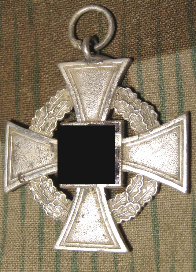 TREUDIENST- EHRENZEICHEN f. 25 Jahre, silber, o. Band