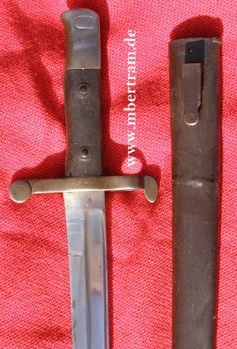 10560-1 Bajonett für Kropatschek/ Steyr Gewehr M 1886.