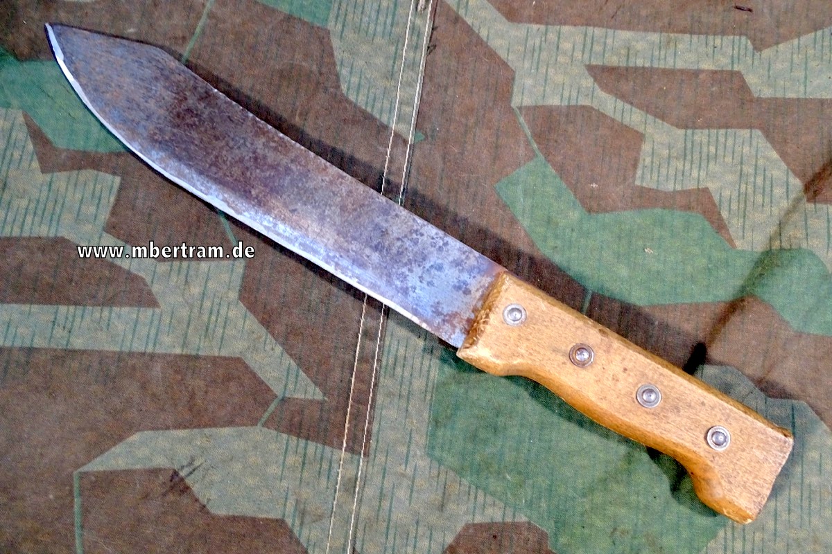 Kurze Machete, Britisch, ohne Stempel, Baumuster typisch für 2. WK
