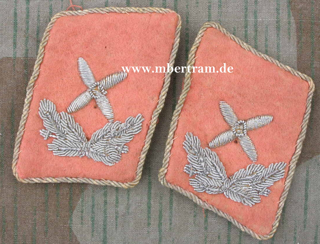 Luftwaffe. Kragenspiegel Flieger Hauptingenieur