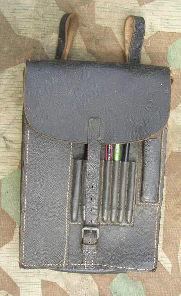 Wehrmacht Kartentasche / Meldetasche um 194, Geb.J.Rgt.