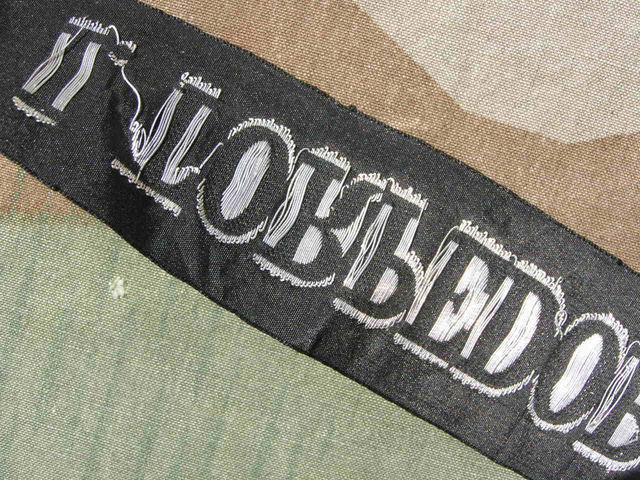 1. WK Mützenband "1. Torpedoboots=Halbflottille.1."
