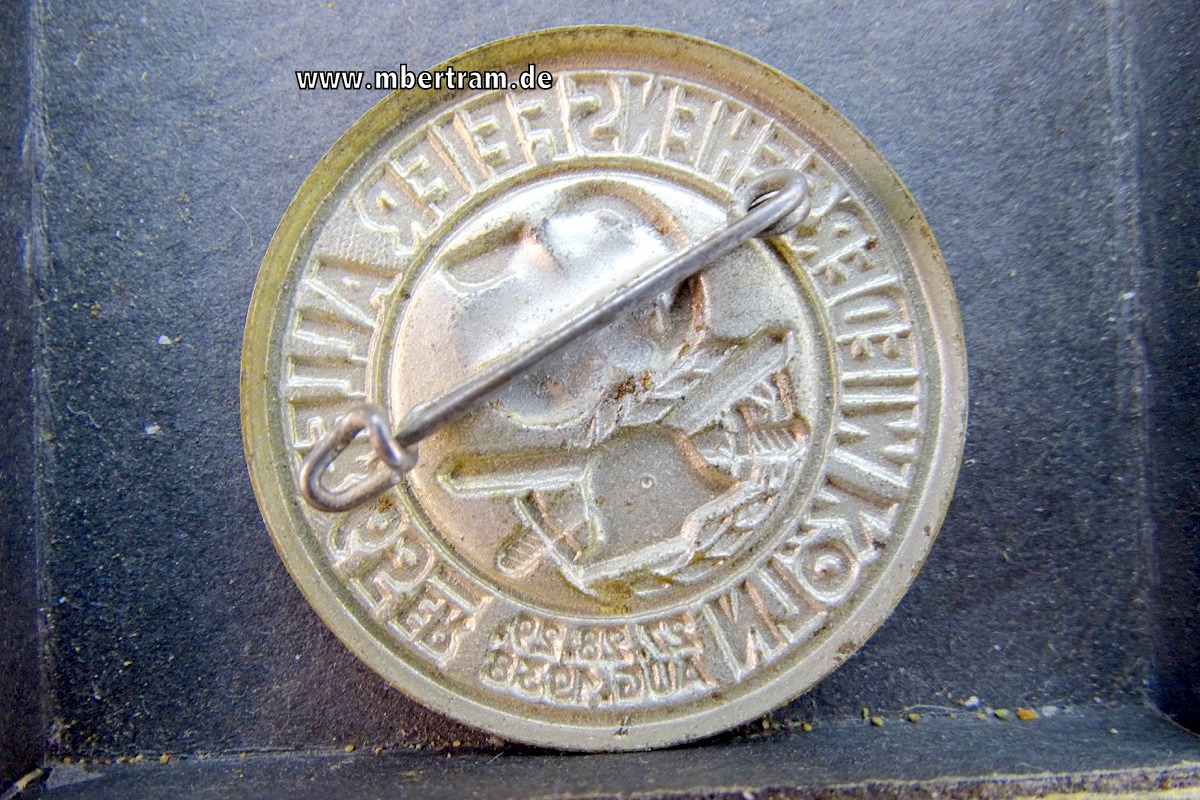 Veranstalltungsabzeichen  "Wiedersehnsfeier aller 65er, Köln 27. 28. 29. August 1938"