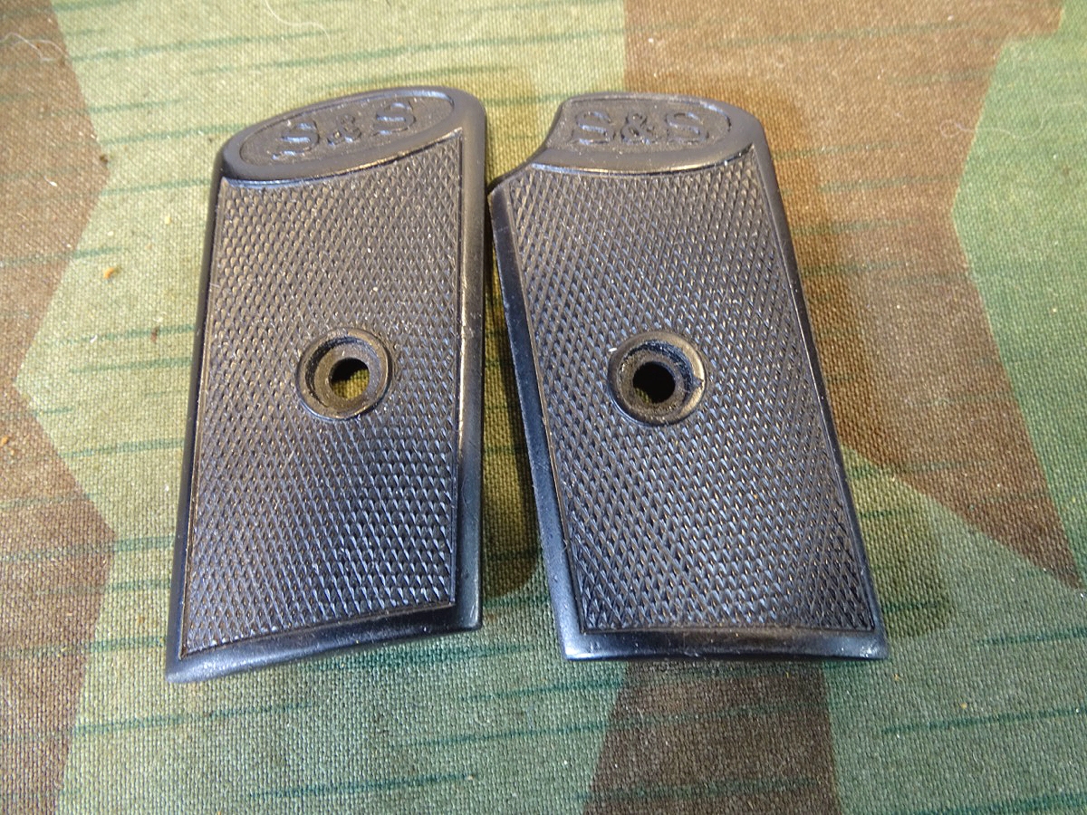 Pärchen Griffschalen Pistole S&S - Sauer & Sohn