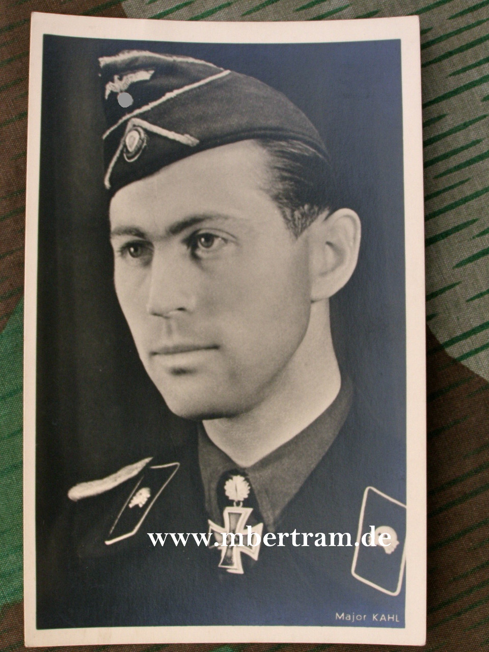 Panzer Ritterkreuzträger: "Major Kahl", Eichenlaub Träger