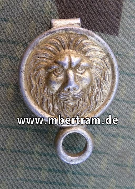 Kriegsmarine 1  Löwenkopf Gürtel Schnalle für das Dolchgehänge, Aluminium