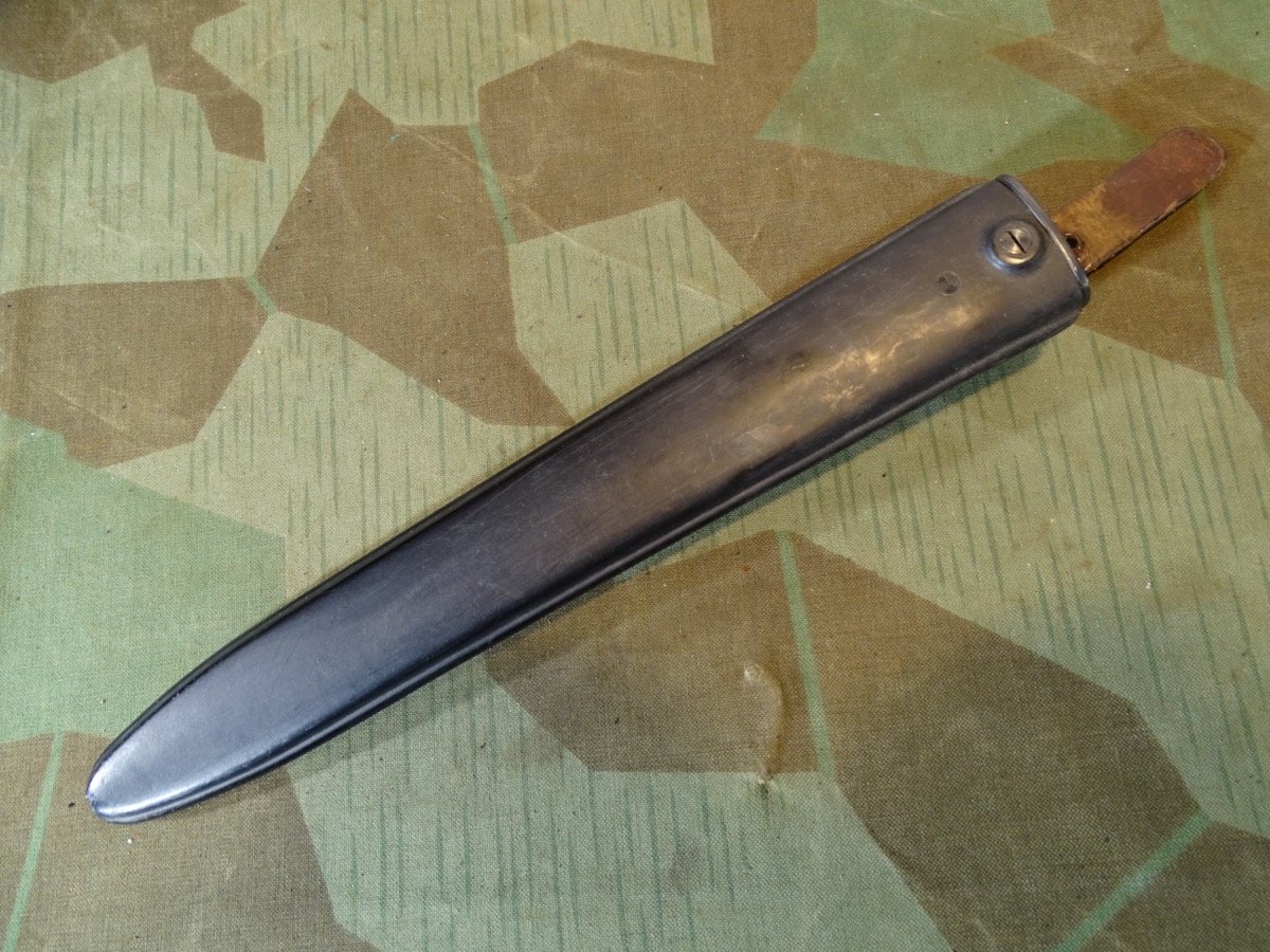 Schweiz, Bajonett Scheide für Mod. 1957, f.d.SIG Stgw.57/Sturmgewehr 57/SAR M57