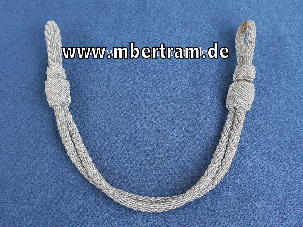 Wehrmacht Mützenkordel Offizier 32,5cm