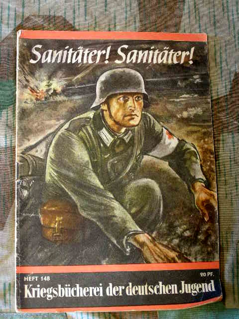 Kriegsbücherei der deutschen Jugend, Heft 148 "Sanitäter "