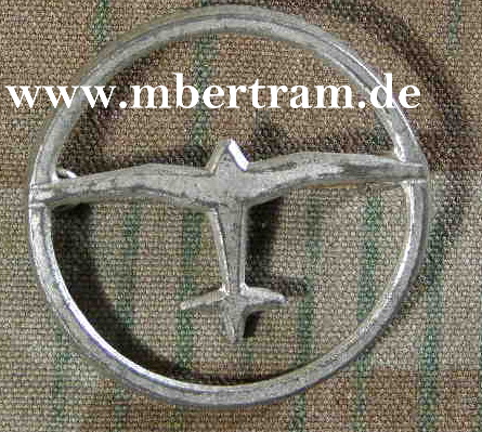 DLV ABZ. in Form eines Kreises mit einem Flugzeug, 26mm