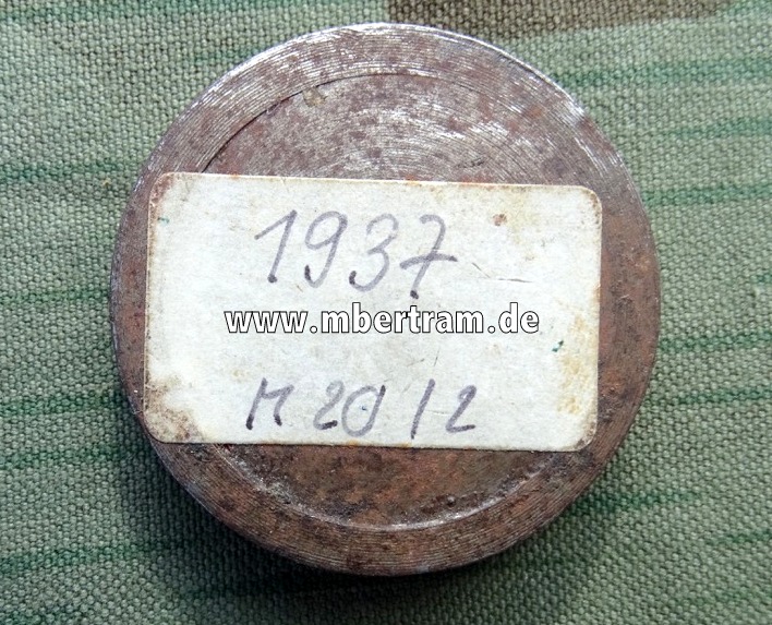 Metall Hoheitsadler Siegelstempel, sehr saubere zeitgenössische Fertigung vor 1945