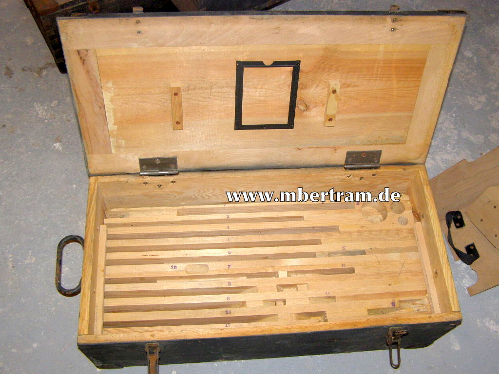 Waffenmeister Kiste 10 cm K 42 u.s. F.H. 42