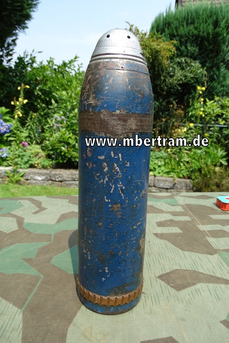 Deutsche 7,7 cm Spreng Granate 1. Weltkrieg,  Dop. Z. c/96 Sb. Von Krupp 1916