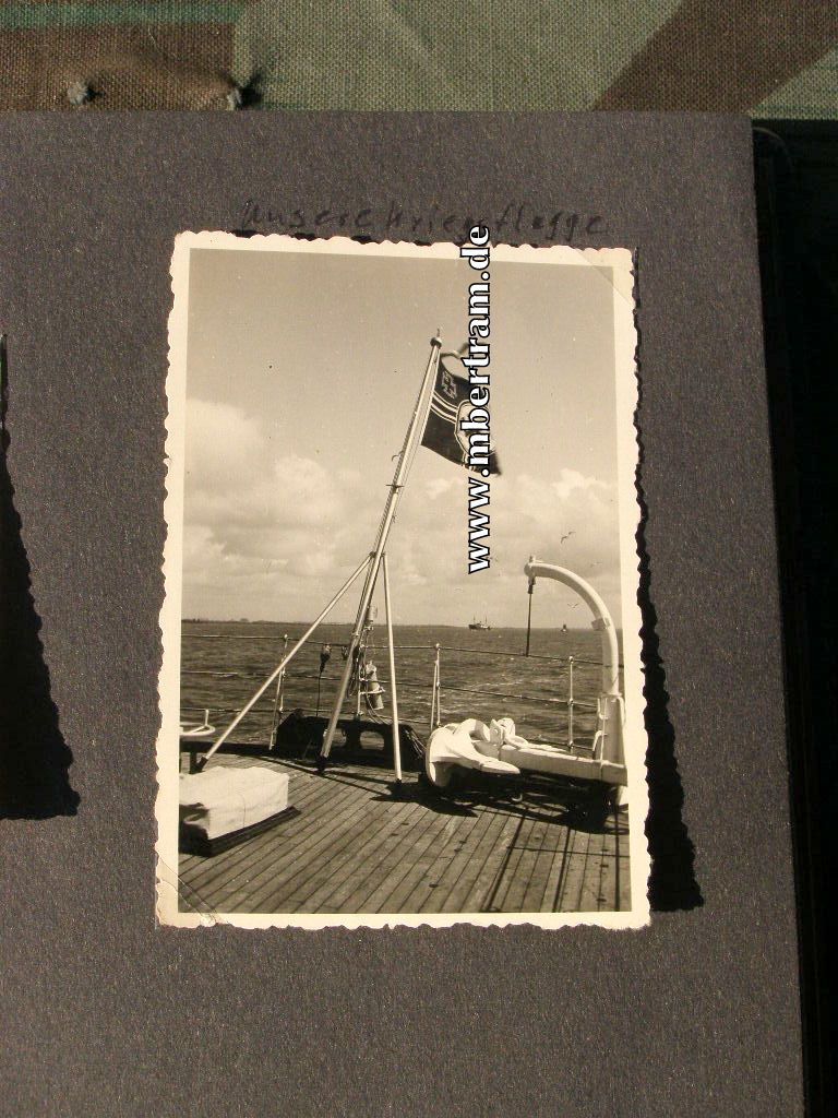 13620-34 Dienstzeit Fotoalbum U 552, Kommandant Erich Topp SELTEN !