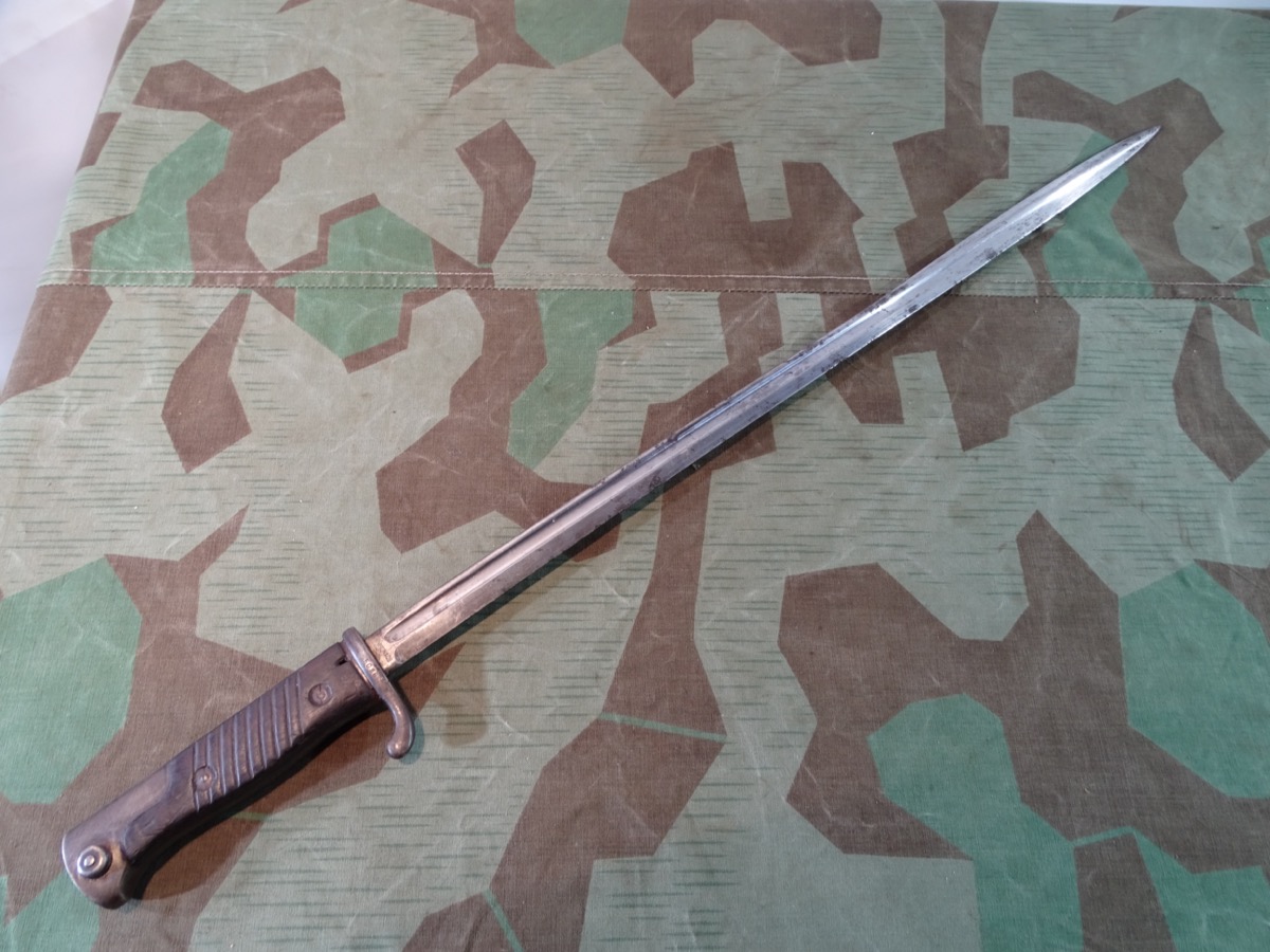Infanterie-Seitengewehr SG 1898 alter Art. Hersteller " Simson & Co Suhl",  ohne Scheide