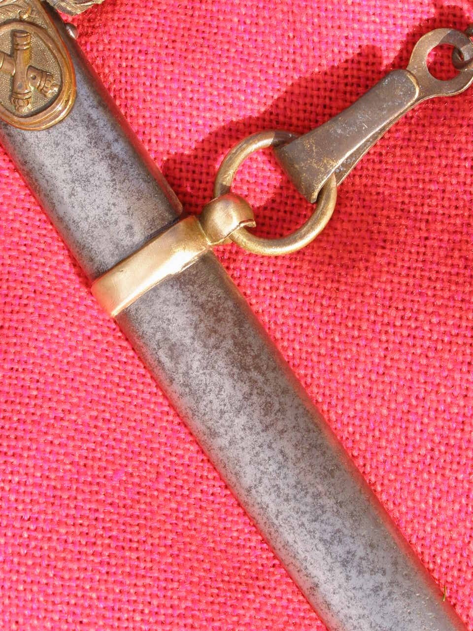 10412-12 Preussen Löwenkopfsäbel für Artillerie Offiziere um 1870