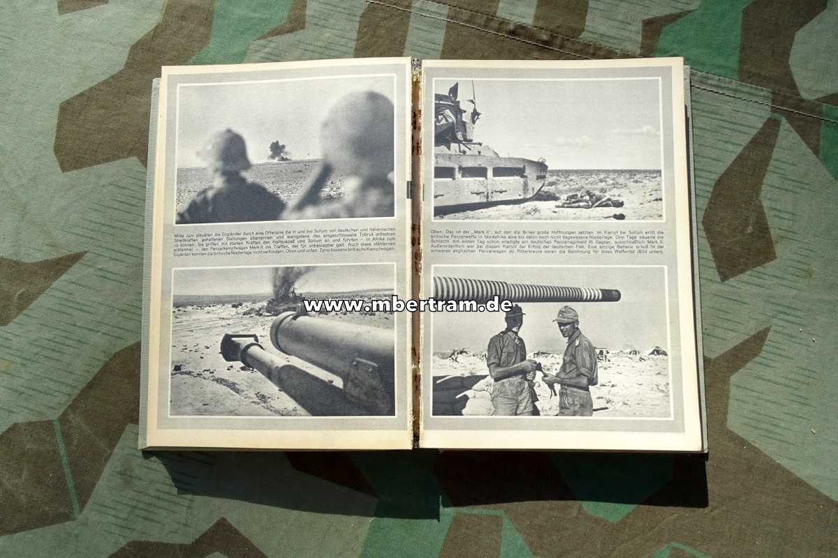 15376-8 Die Wehrmacht 1941, " Um die Freiheit Europas " mit buntem Schutzeinband